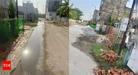 Greater Noida Residents Complain Of Power Cuts Sewer Overflow And