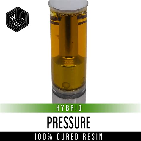 White Label Extracts Pressure 100 Cured Resin Cartridge 1 Gram Leafly