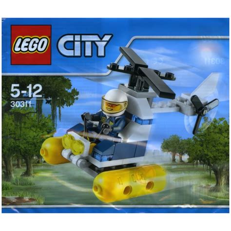 Lego Swamp Police Helicopter Set 30311 Brick Owl Lego Marketplace