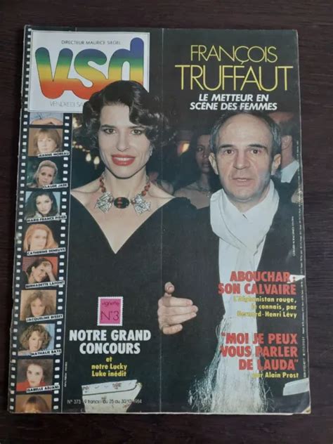 Vsd N Francois Truffaut Fanny Ardant Eur Picclick Fr