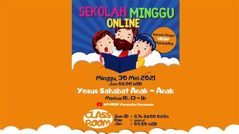 Ibadah Sekolah Minggu Hkbp Maranatha Rawalumbu Mei Youtube