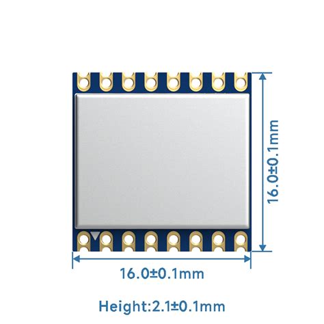 LoRa1268 : SX1268 160mW wireless module With ESD protection-Nicerf