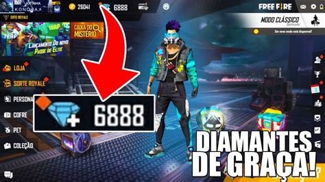 COMO GANHAR DIAMANTES DE GRAÇA EM 5 MINUTOS NO FREE FIRE MÉTODO 2020