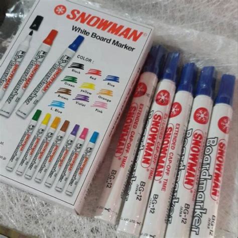 Spidol Whiteboard Warna Biru Siplah