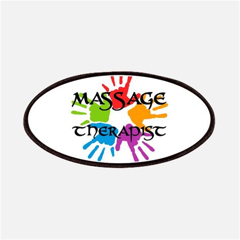 Massage Therapist Patches Iron On Massage Therapist Patches