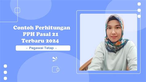 Pph Terbaru Contoh Perhitungan Tarif Ter Pegawai Tetap