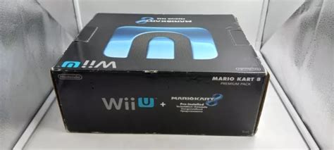 Boite Vide Console Nintendo Wii U Mario Kart Premium Pack Avec