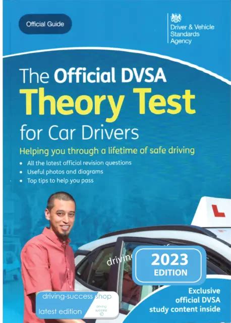 Theory Test Car Drivers Book 2023 Edition Official Dvsa Driving