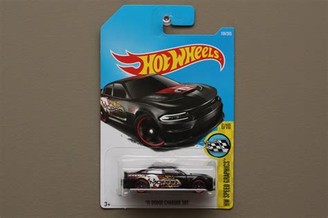 Hot Wheels HW Speed Graphics Dodge Charger SRT Hellcat Black
