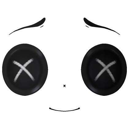 3D Spooked Button Eyed Face Roblox Item Rolimon S