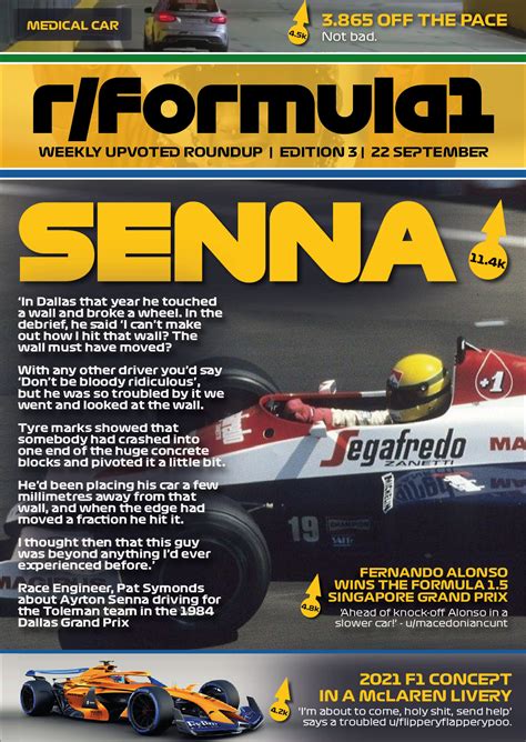 Senna Rformula1 Magazine Edition 3 Rformula1