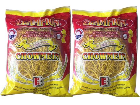 Champion Chow Mein 12oz340g Economy 2 Pack Grocery