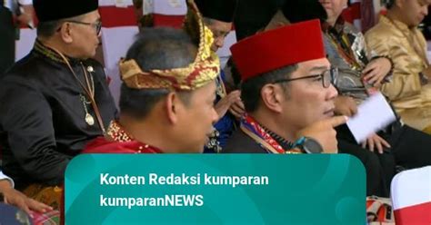 Ridwan Kamil Upacara HUT RI Di IKN Pakai Baju Adat Betawi Kumparan