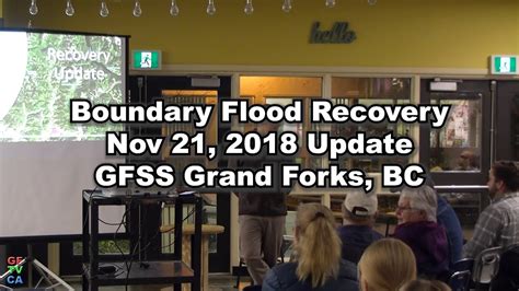 Boundary Flood Recovery Update Nov 21 2018 YouTube