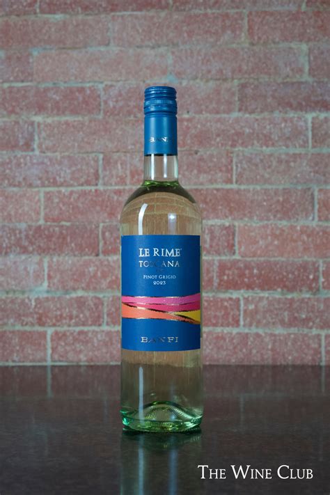 Le Rime Pinot Grigio IGT 2023 - The Wine Club Philippines