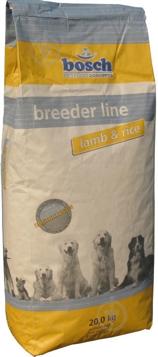 ᐉ Корм для всех пород Bosch Petfood Breeder Line Lamb & Rice со вкусом ...
