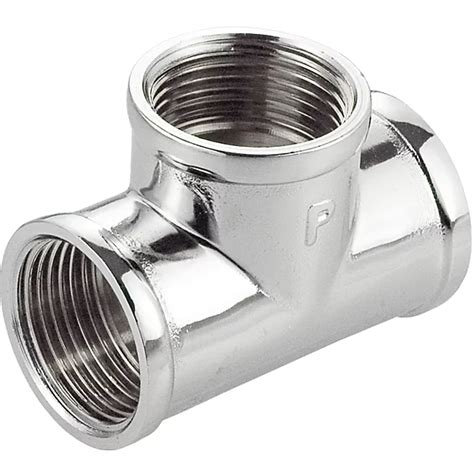 34inch Bsp Thread Female Pipe Connection Tee Screwed Fittings