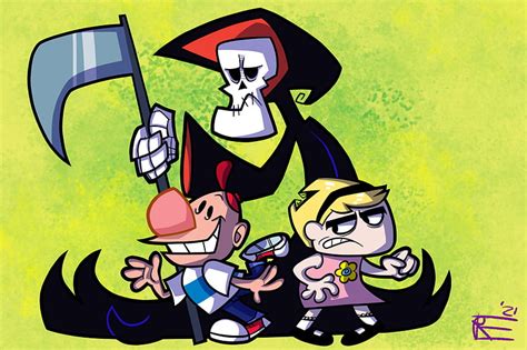 The 6th Dimension The Grim Adventures Of Billy And Mandy Hd Wallpaper