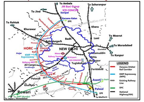 Central Govt Approves 121 Km Haryana Orbital Rail Corridor The Metro