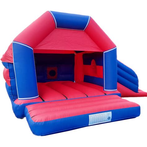 Spider Man Bouncy Castle Slide Disco Ready Kingdom Of Castles