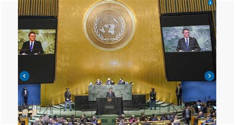 Tse Pro Be Bolsonaro De Usar Imagens De Discurso Na Onu Na Campanha