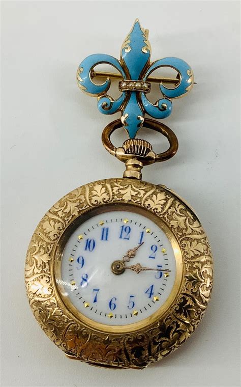 Lot Antique French Pocket Watch