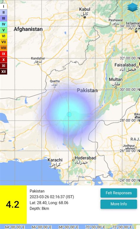 National Center For Seismology On Twitter Earthquake Of Magnitude