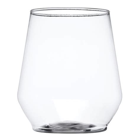 12 Oz Stemless Plastic Wine Glass Everythingbranded Usa