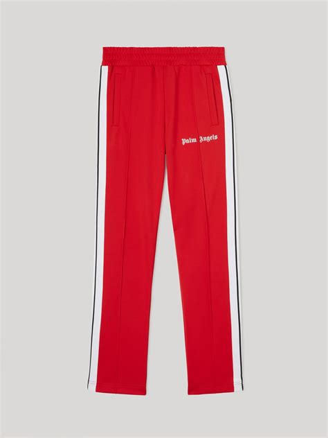 Red Track Pants In Red Palm Angels® Official