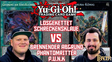 YuGiOh Unchained Scareclaw VS Burning Abyss Phantom Knights Deutsch