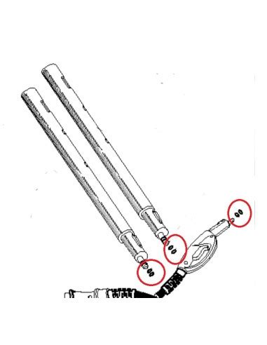 Joint Du Pistolet Tube Pour Nettoyeur Vapeur Domena