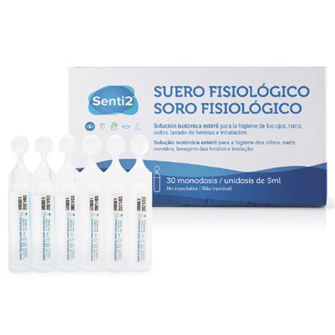 Suero fisiológico Senti2 60 monodosis 5 ml