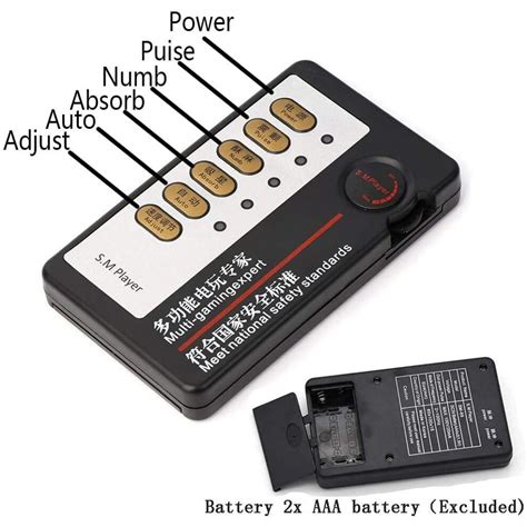 Makecool Electro Sex E Stim Balls Sack Black