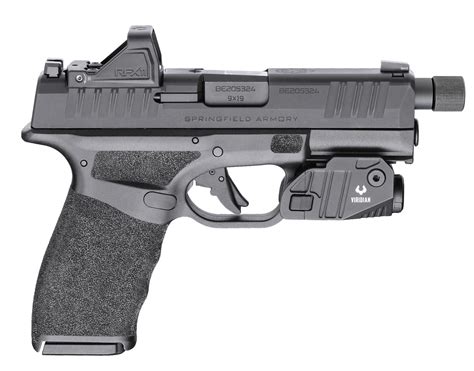 New Springfield Hellcat Pro Pistol Bundle With Viridian Optics And Light