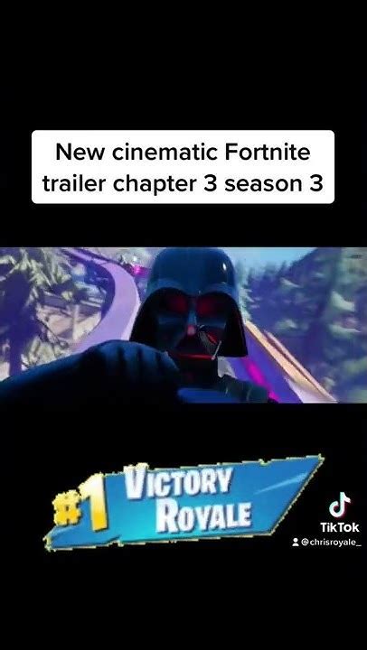 Cinematic Fortnite Trailer Vibin Chapter 3 Season 3 Youtube