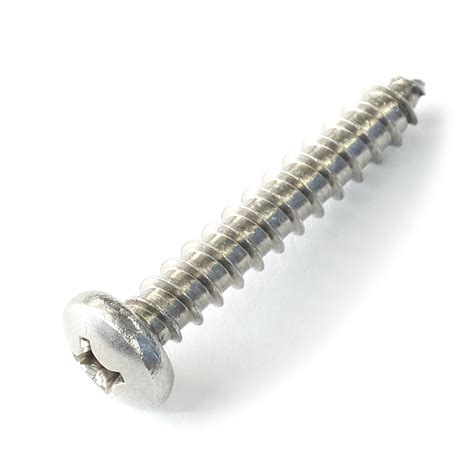 X Pan Phillips Head Tapping Sheet Metal Screw Stainless