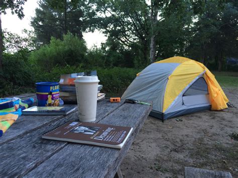 My camping residency at Hammonasset Beach – Two Coats of Paint