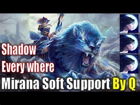 Roaming Mirana Soft Support By Q Pos4 Dota 2 Gameplay Learning