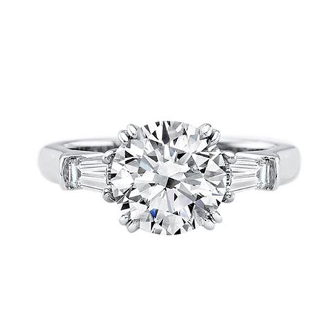 Harry Winston Classic Winston Platinum Diamond Engagement