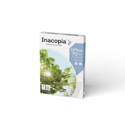 Papier blanc éco resp A3 70 g 161 CIE Inacopia Office carton 5