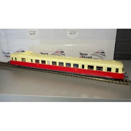 Autorail X Red And Cream Toulouse Sncf Epiii Dcc Sound By Ree