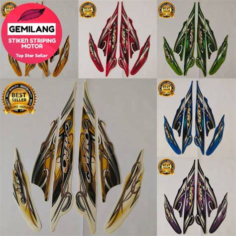 Jual Striping Decal Polet Sticker Yamaha Mio Sporty List Body