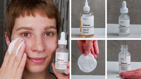 How To Use The Ordinary Glycolic Acid 7 Toning Solution And Niacinamide 10 Zinc 1 Youtube