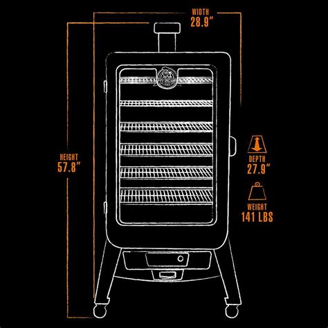 Pit Boss Sportsman 7 Series Wood Pellet Vertical Smoker Artofit