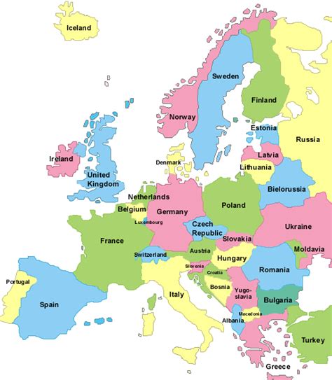 Google Map Europe