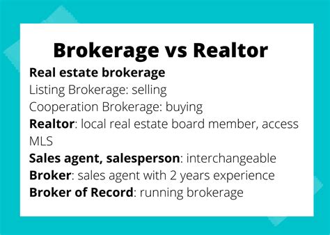 Realsav Brokerage Vs Realtor Vs Agent Vs Broker