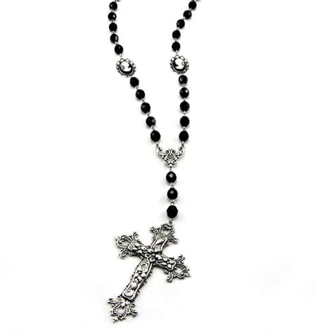 Gothic Lolita Necklace Rosaries The Ghost Of Rachael Victoria With