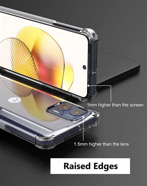 For Moto G735gg13e13 5g Case Clear Silicone Slim Shockproof Gel Phone Cover Ebay