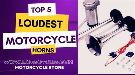 The 5 Best And Loudest Motorcycle Horns Cheapest Motorcycle Horns