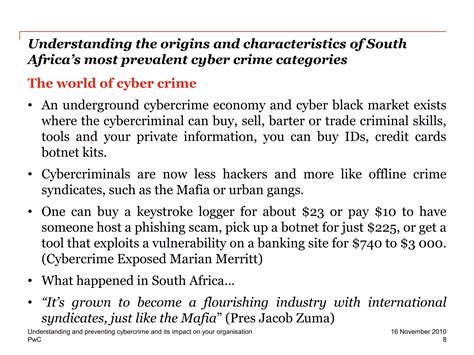 Understanding and preventing cyber crime and its impact on your